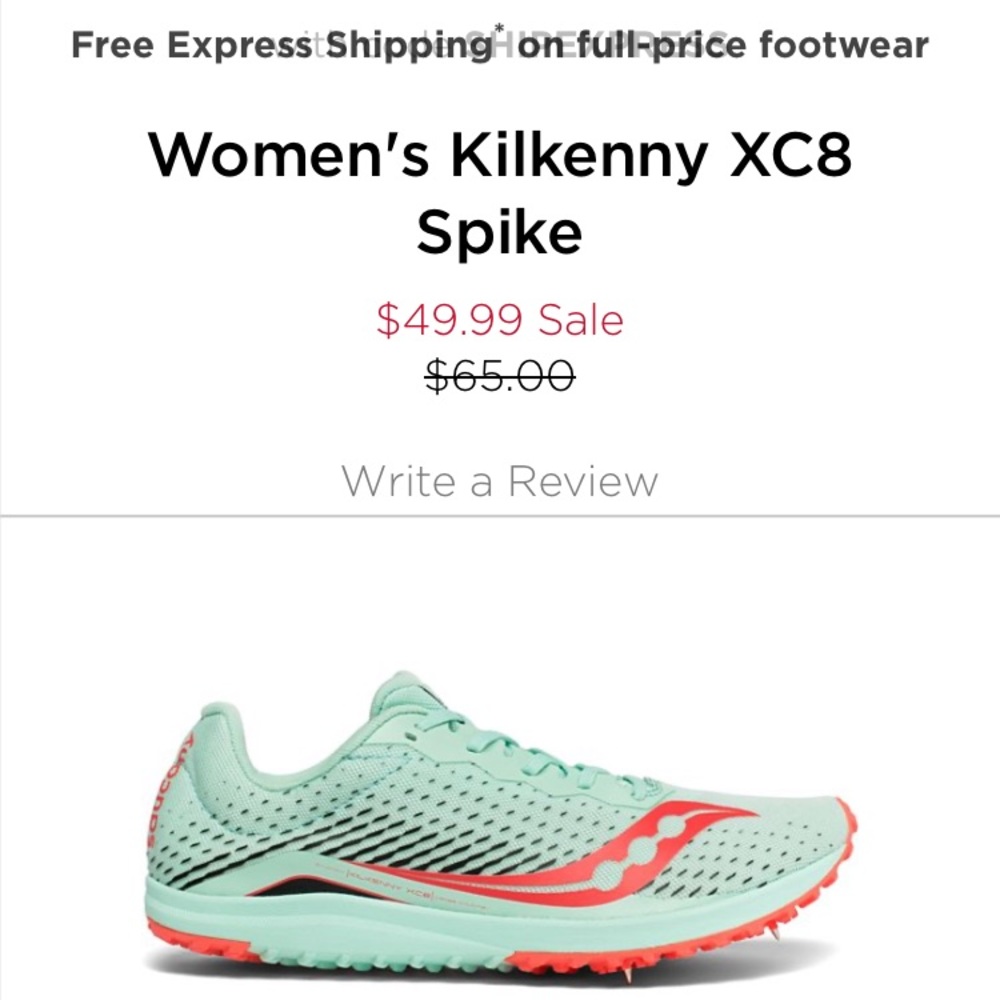 Saucont XC Spikes (track and XC)